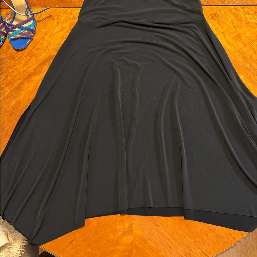 Magicsuit Black A-Line Handkerchief Skirt Swim Cover-Up